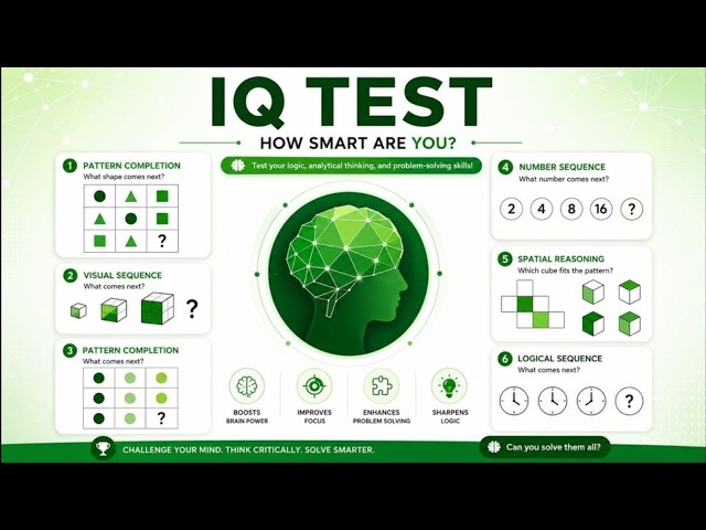 More animal/FOOD IQ tests every day and don't miss the next one but can you solve this 99% fails