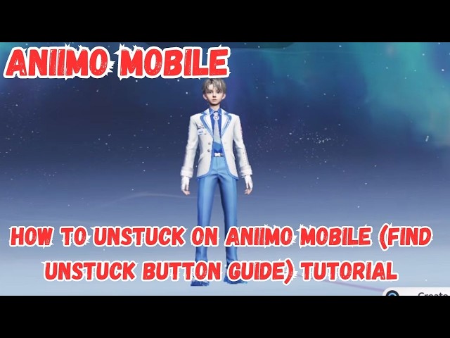 How to Unstuck on Aniimo Mobile (Find Unstuck Button Guide) TUTORIAL