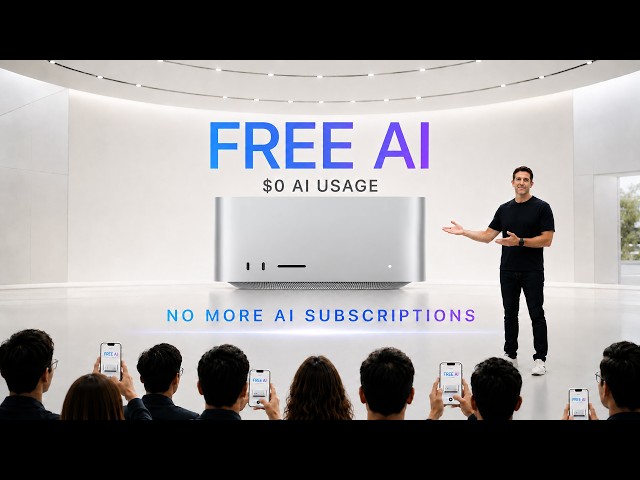 Apple Just Killed AI Subscriptions Forever (Mac Studio M5 Ultra)