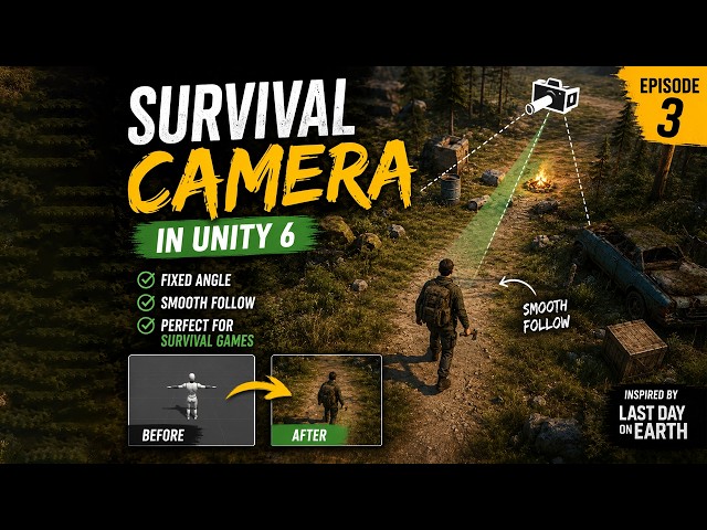 Making a REAL Survival Camera in Unity 6 | Survival Game Dev Ep 3