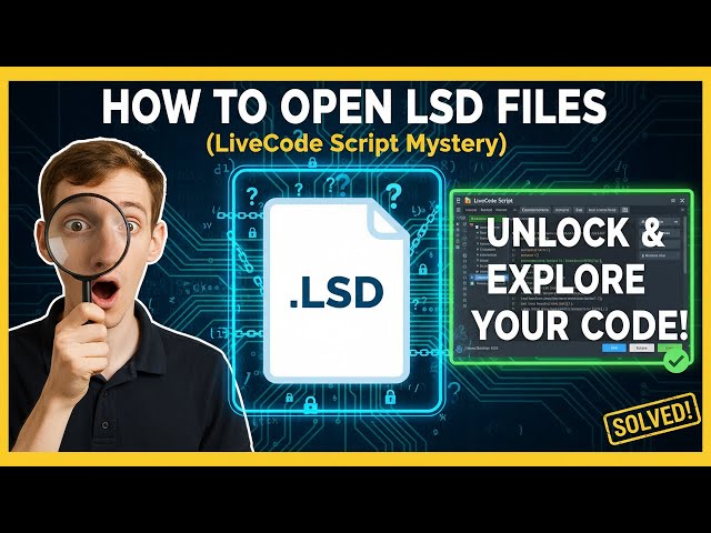 How to Open LSD Files (LiveCode Script)