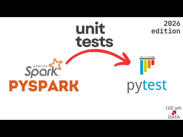 34 Write PySpark Unit Test Cases using PyTest module | Setup PyTest with PySpark