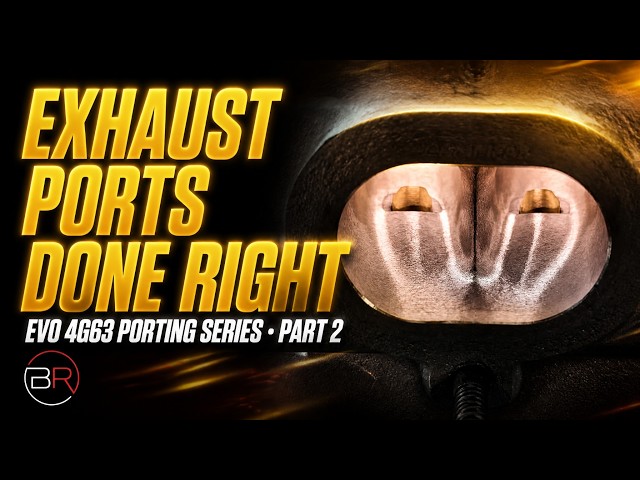 The Other Half Of The Equation | EVO 4G63 Exhaust Porting