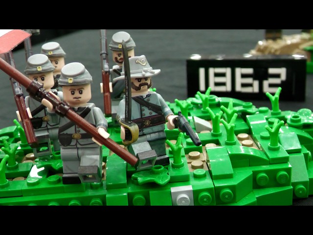 US Civil War Battle Timeline in LEGO