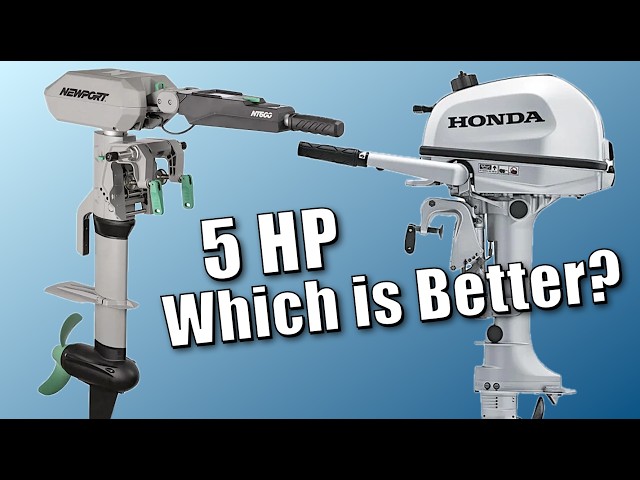 Gas Outboard Motor VS Electric SHOWDOWN