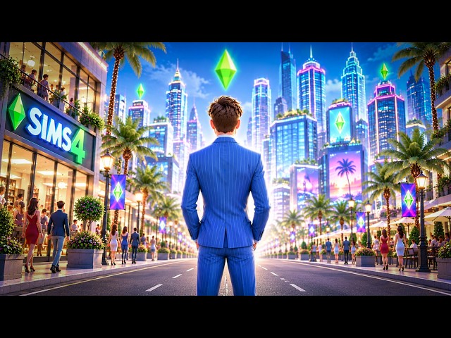 The Sims 4 Relaxing Longplay: Road to MILLIONAIRE... | Stress Relief & Fall Asleep