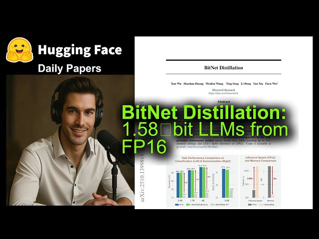 BitNet Distillation: 1.58‑bit LLMs from FP16