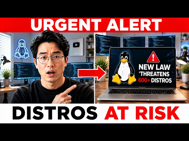 Linux USERS FURIOUS as New Law Could DESTROY 600+ Distros Across America!
