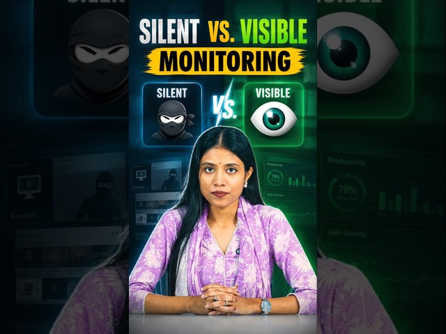 Silent vs Visible Monitoring: Which Is Better? #Shorts