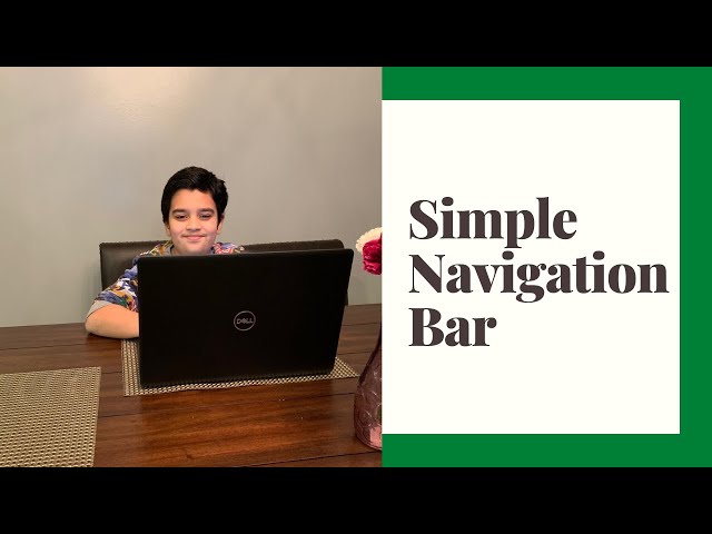 Building A Simple Navigation Bar Using HTML And CSS