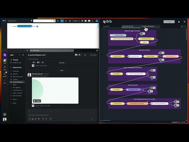 Chat based ingest with qibb | use case