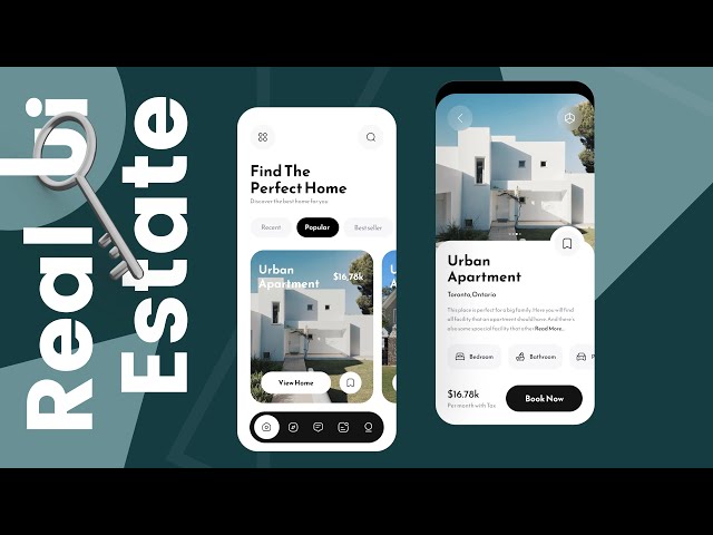 Real Estate App UI | React Native + Expo | Speed Code (TypeScript)