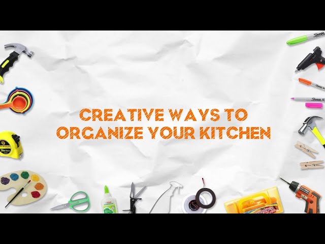Creative Ways to Organize Your Kitchen | MR DIY Philippines