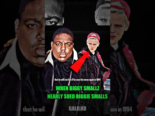 When Biggy Smallz nearly sued Biggie Smalls