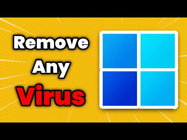 How to Remove ANY Virus From Windows | Delete Virus | Remove Trojan