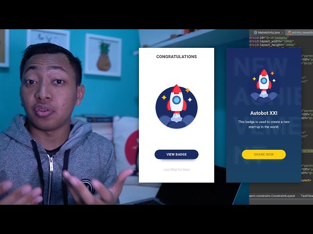Reward UI Design Animation - Adobe XD to Android Studio Tutorial