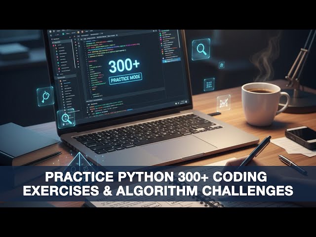 Practice Python 300+ Coding Exercises & Algorithm Challenges