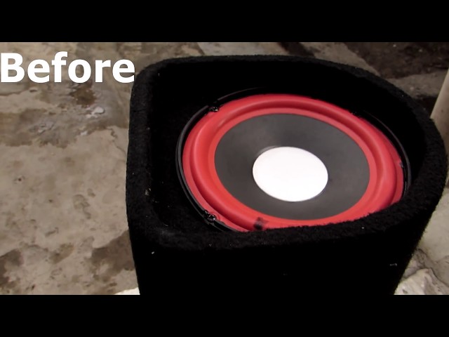 How to increase the POWER of a Car Subwoofer