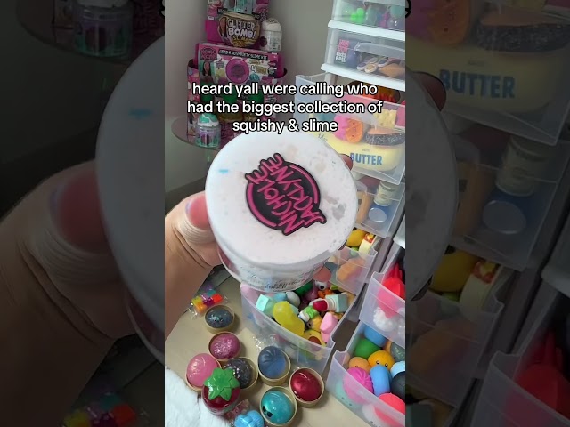 I have the world’s largest squishy collection