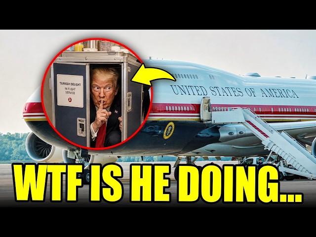 Trump's Air Force 1 ESCAPE FIASCO Just Got So MUCH WORSE!