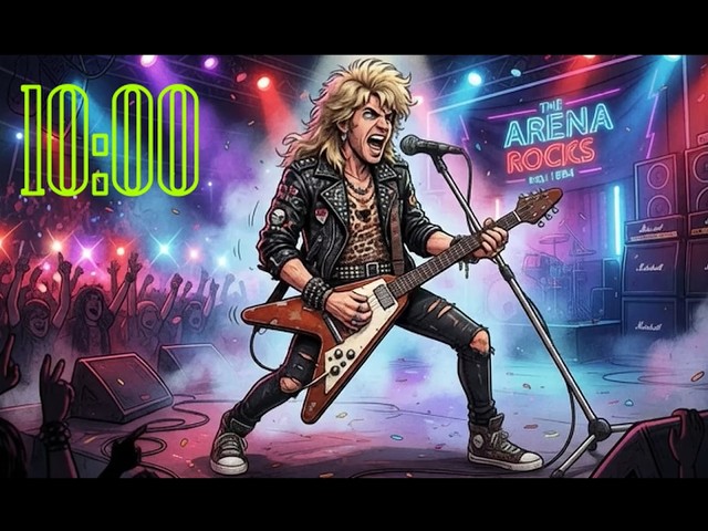 🎸 10 MINUTE ROCK TIMER 🤘🔥 | Epic Countdown for Kids | Study, Play & Fun!