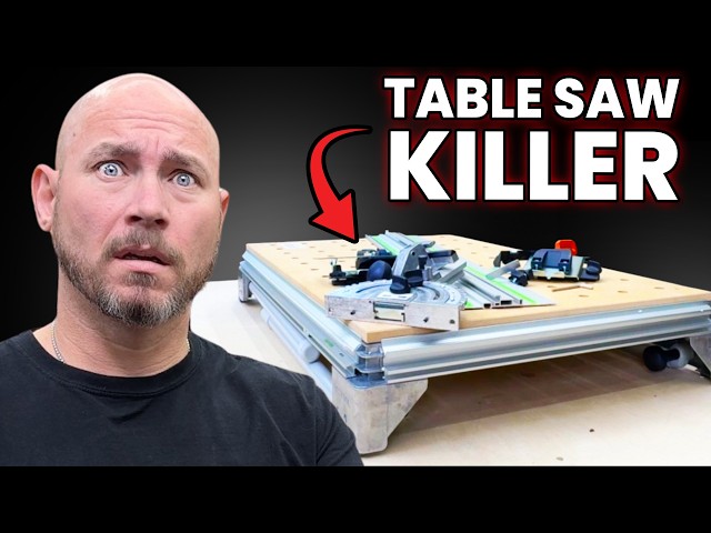 It's Time to Quit the Table Saw (small shop solution)