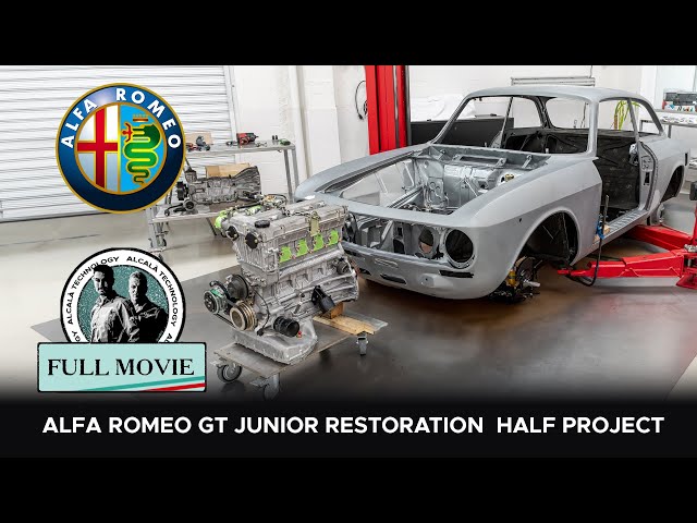 Alfa Romeo GT Restoration by Alcalà Technology: A Radical Transformation - Half Project
