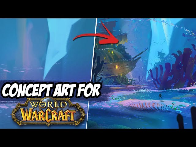 Speedpainting Process for World of Warcraft