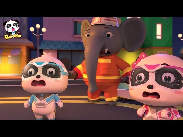 ช่วยเหลือคุณช้างดัมโบ | สุดยอดหน่วยกู้ภัย | การ์ตูนเด็ก | เบบี้บัส | Kids Cartoon | BabyBus