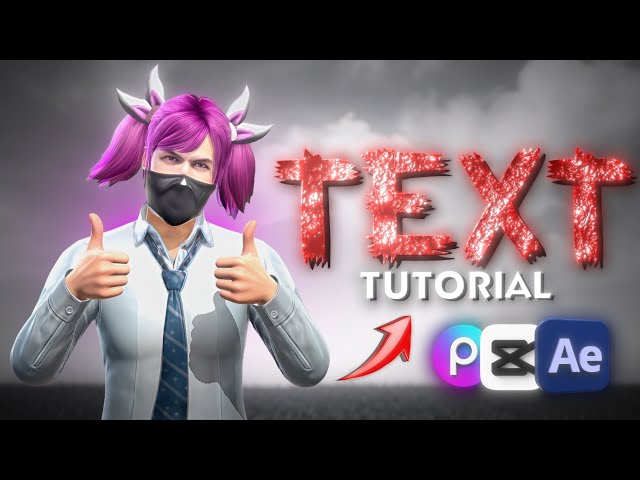 TEXT Tutorial for Mobile and PC 🧏‍♂️
