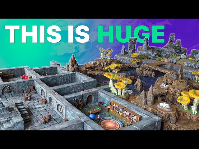 😲 The BIGGEST Dungeon I've Ever Built