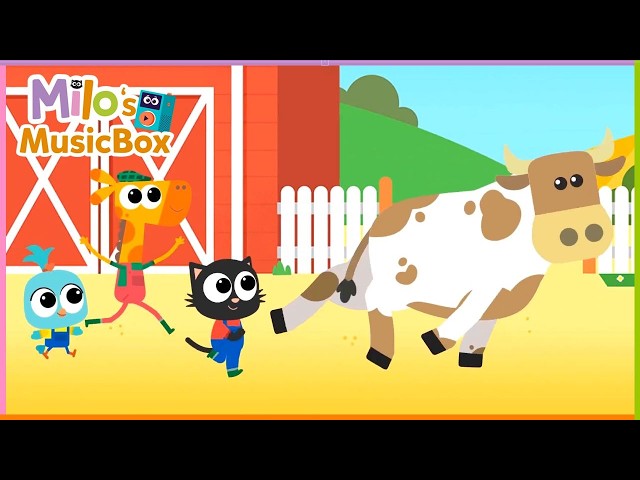 Lola Cow 🐄 | Nursery Rhymes & Kids Songs | Milo's MusicBox