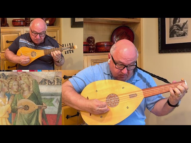 Je Ne Puis Avoir by the 15th Century Composer "Horlay" Intabulated for Medieval Lute and Gittern