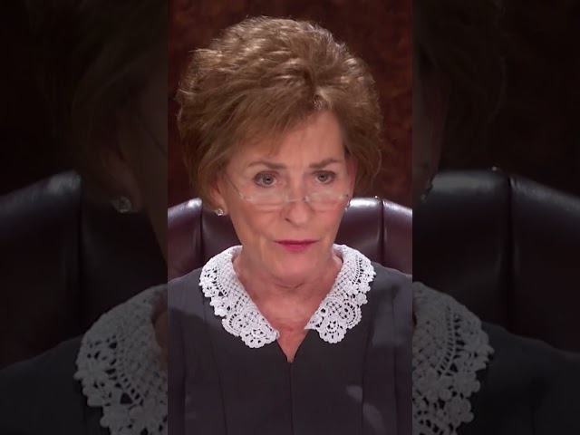 That was a mistake! #judgejudy #shorts