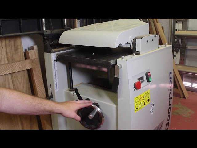 Overview of CWI's 16" Jointer Planer