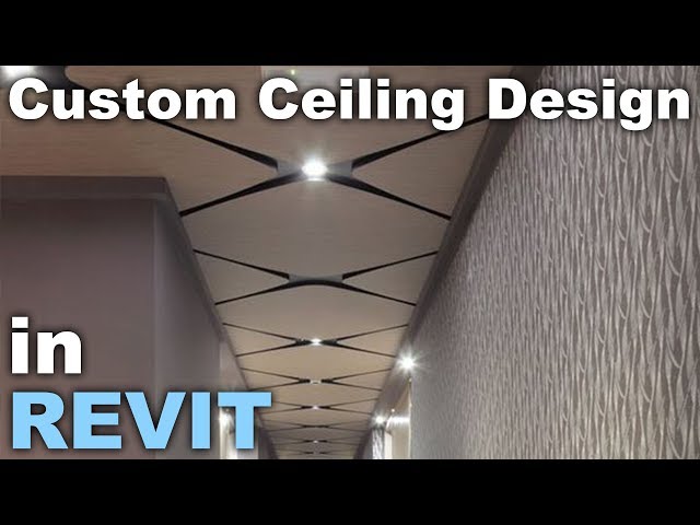 Custom Ceiling Design in Revit Tutorial