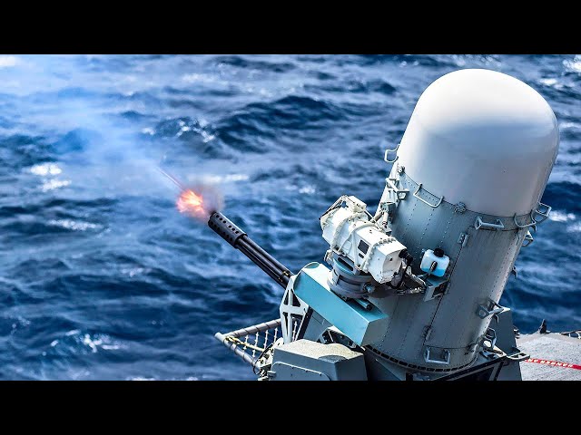 US Navy's Phalanx CIWS - Training & Testing