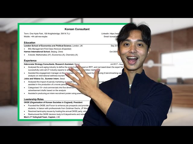5 CV Fixes That Got Me Interviews Everywhere (Former Bain Consultant)
