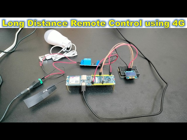 Long Distance Remote Control Using 4G