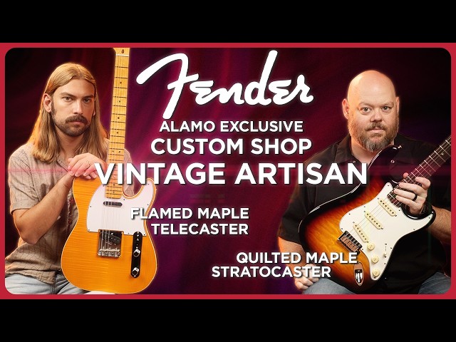 Can We Make Vintage-Style Fenders Even Better? Custom "Vintage Artisan" Telecaster & Stratocaster