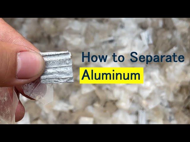 Eddy Current Separator : How to Separate Aluminum & Plastic