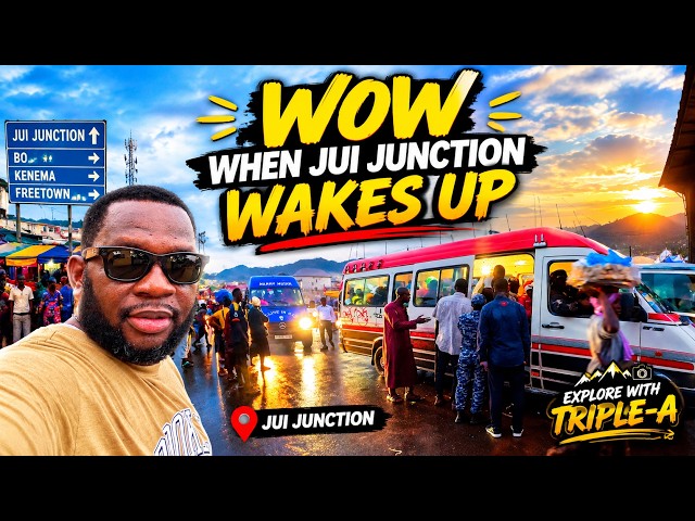 WHEN JUI JUNCTION WAKES UP AT 6AM 🇸🇱 - Vlog 2026 - Explore With Triple-A