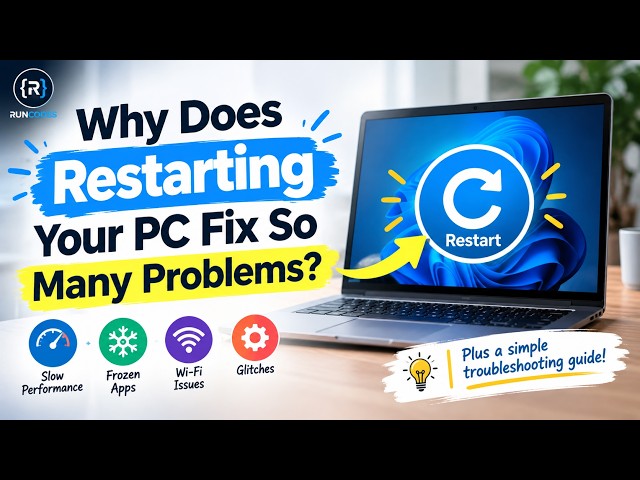 Why Does Restarting Your PC Fix So Many Problems? 🤯