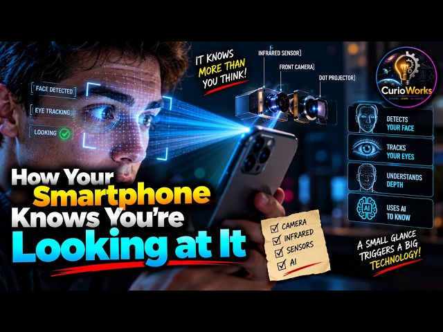 How Your Smartphone Knows You're Looking at It 👀 | Explained