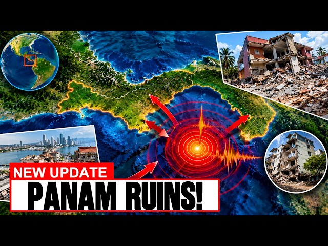 7.7 EARTHQUAKE AFTERMATH — 1,400+ Buildings Damaged Across Panama