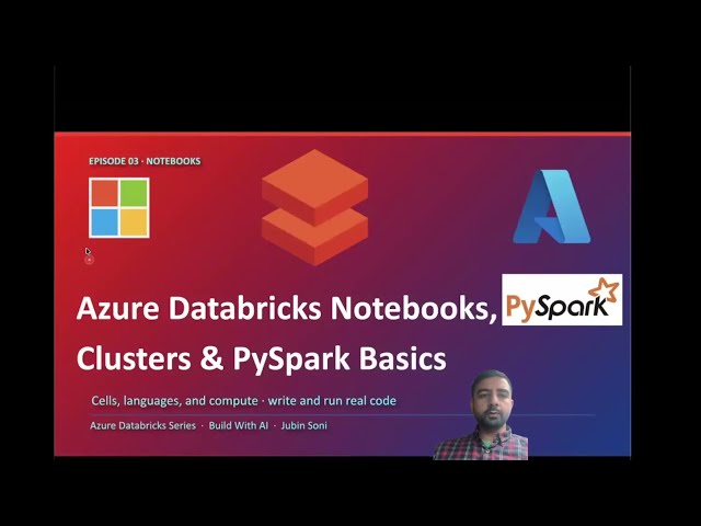 [Live Coding] Azure Databricks Notebooks, Clusters & PySpark Basics