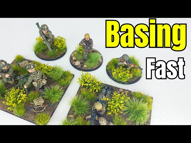 Master the Art of Basing: Quick and Easy Techniques | 1/72 Miniatures