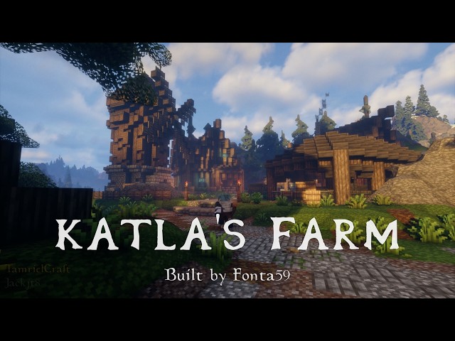 Katla's Farm in Minecraft - Tamrielcraft build showcase