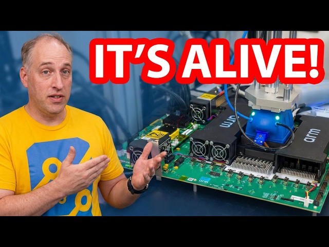 I went inside the AMAZING lab bringing the Arm AGI CPU to life