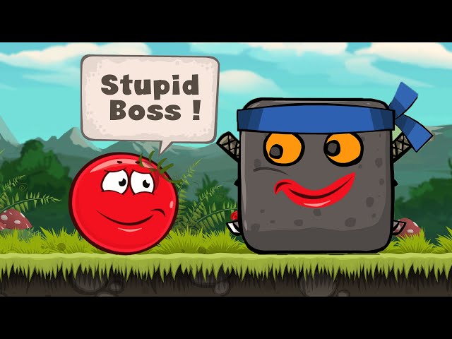 Red Ball 4 Animation | Red Ball Hero Rescue Girlfriend From Evil Ninja Boss
